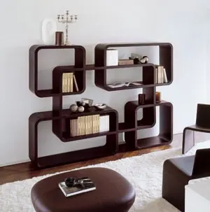Bibliotecas y muebles de TV, referencia BL011