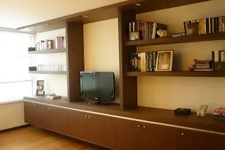 Bibliotecas y muebles de TV, referencia BL015