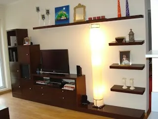 Bibliotecas y muebles de TV, referencia BL016