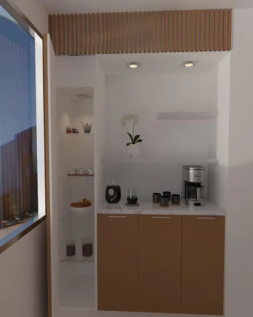 Bibliotecas y muebles de TV, referencia BL023