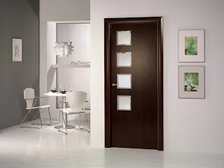 Puertas de madera, referencia PT019
